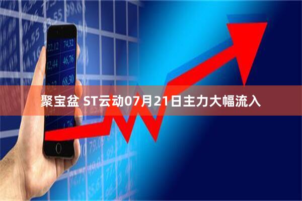 聚宝盆 ST云动07月21日主力大幅流入